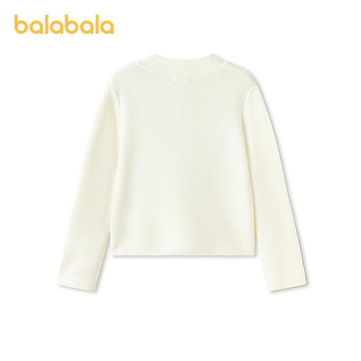 【商场同款】巴拉巴拉童装女童毛衣儿童2026新款春大童新年针织衫 商品图2