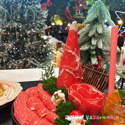 【袋鼠爸爸去哪儿 |壹火锅·澳洲和牛火锅】连续多年必吃榜，西安的重庆火锅代表餐厅之一，十年坚持使用原切澳洲和牛，餐厅有「自助餐」和「定量套餐」两种用餐模式可选，餐品和环境审美很高，超级出片儿！ 商品图9