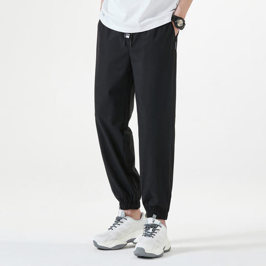 GXG男装【时尚抽绳】夏季简约男式运动风休闲长裤K&C 商品图3