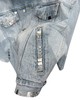 男款金属扣牛仔外套la002 商品缩略图2