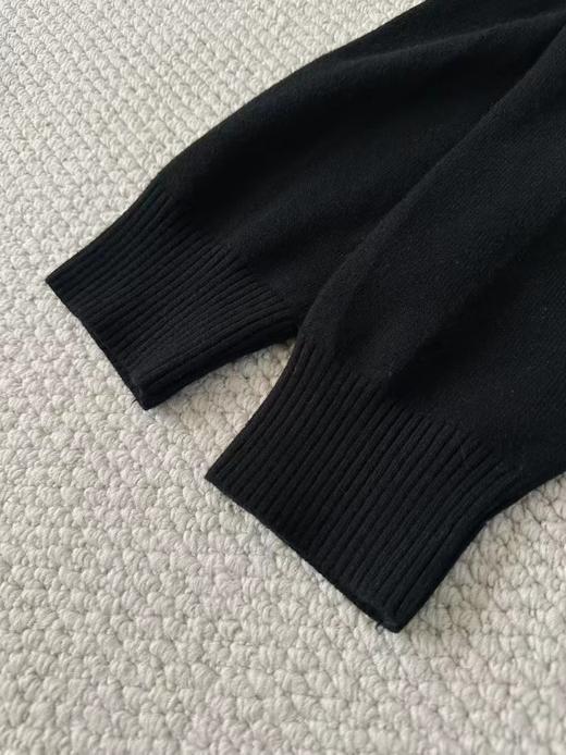 D121504秋冬质感穿搭男士小标刺绣翻领针织衫毛衣 商品图6