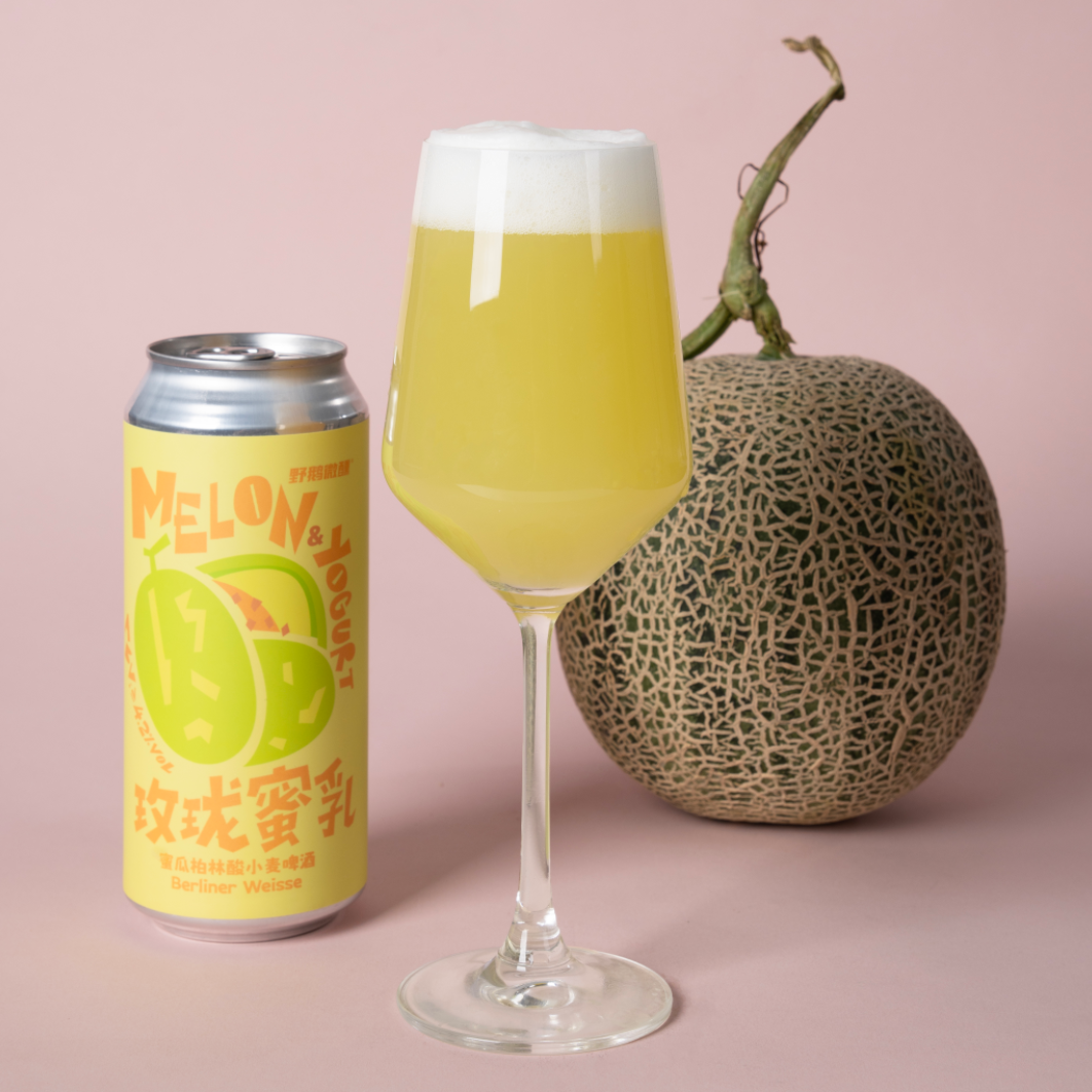 野鹅微醺 玫珑蜜乳 473ml