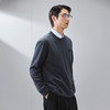 GXG男装【肌理面料】25春季简约纯色圆领休闲打底衫男式长袖卫衣K&C 商品缩略图6