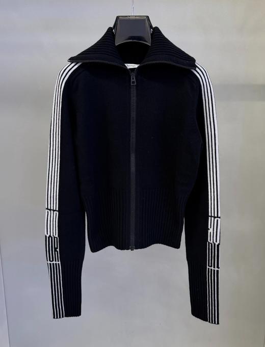 女款拉链针织开衫毛衣he010 商品图0