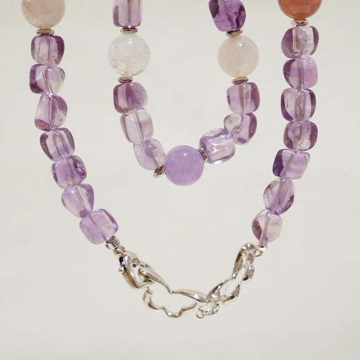 XHENXHEN 鸿运系列「叙紫」紫方糖项链/手串【该商品不支持用券】 商品图2