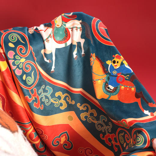 马年团团毯子 商品图5