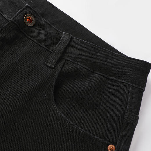 GXG男装25秋季经典简约舒适百搭四面弹力直筒休闲男式牛仔长裤K&C 商品图8