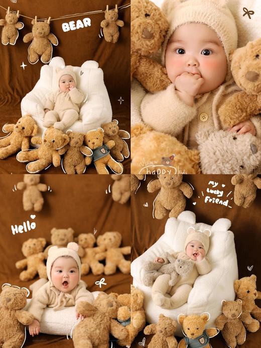 【0-120天宝宝可用】39.9元抢小小贵族高端品质宝宝照，新生儿/满月照/百天照，合肥市区/肥东免费上门！ 商品图0