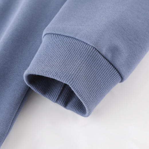 GXG男装25秋季时尚小地球印花通勤百搭日常休闲男式连帽卫衣K&C 商品图9