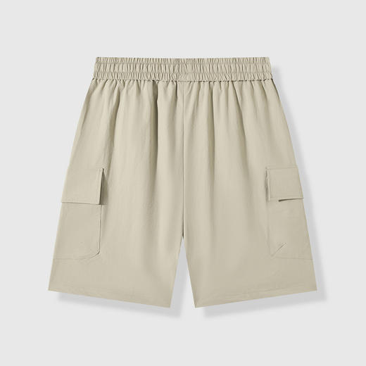 GXG男装【工装口袋】25夏季时尚舒适松紧腰轻薄透气男式五分短裤K&C 商品图3