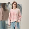 谜底圆领卫衣长袖2026年春季新品樱花粉印花亲肤柔软女261MV0258 商品缩略图0