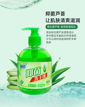 自营（顶俏）-抑菌洗手液 蕴含芦荟 滋润保湿 2瓶