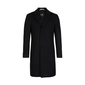 【超惠秒】BOSS 男士商务休闲 百搭羊毛羊绒大衣外套 12286