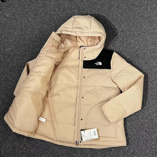 D121594女款550蓬防泼水鹅绒保暖宽松长袖羽绒服 商品图2