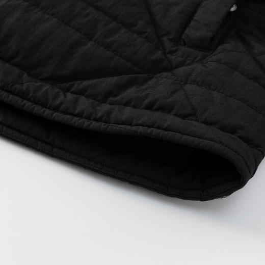 GXG男装25冬季简约菱形格图案轻便保暖绗线翻领夹克男式短款棉服K&C 商品图6