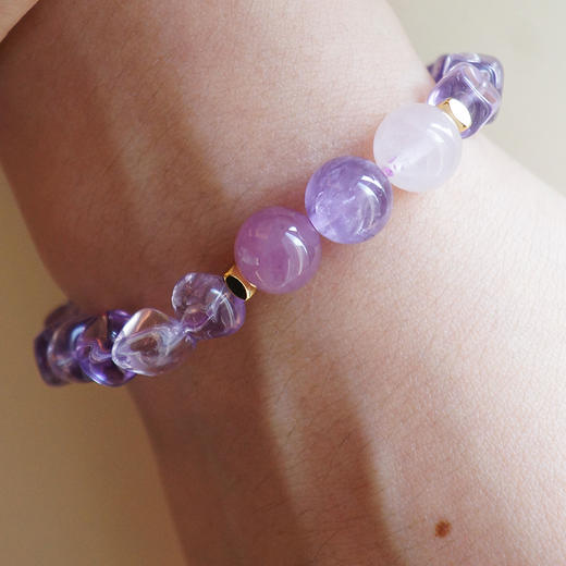 XHENXHEN 鸿运系列「叙紫」紫方糖项链/手串【该商品不支持用券】 商品图0