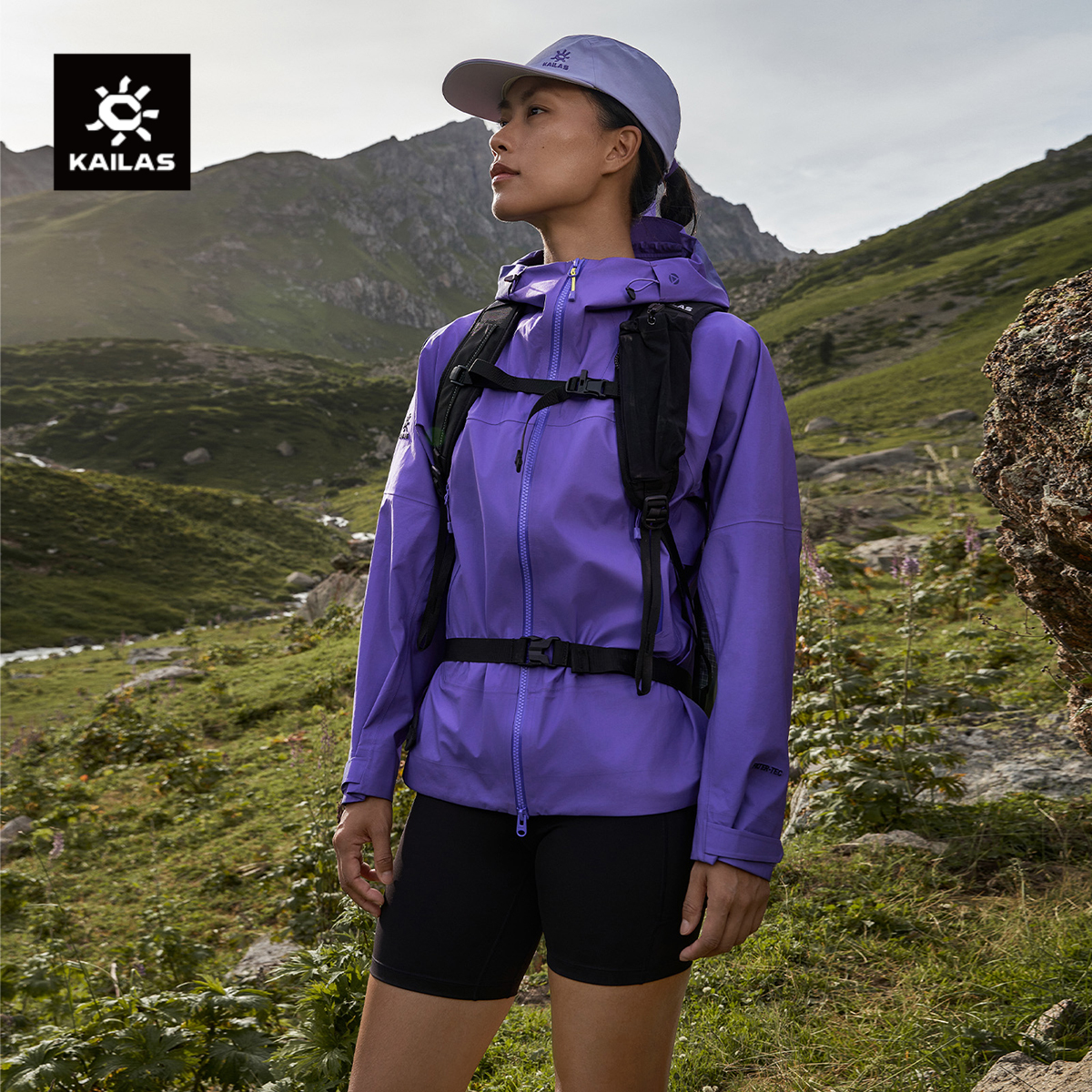 KAILAS凯乐石 户外运动 女款博格达冲锋衣 KG2511209