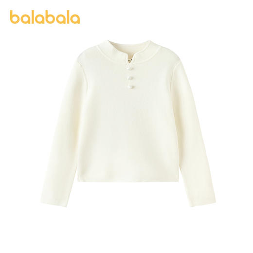 【商场同款】巴拉巴拉童装女童毛衣儿童2026新款春大童新年针织衫 商品图4