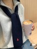 D121550彩标小马刺绣纯色半拉链针织卫衣男女同款 商品缩略图12