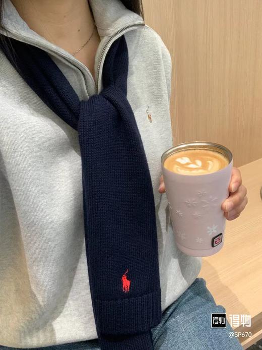 D121550彩标小马刺绣纯色半拉链针织卫衣男女同款 商品图12