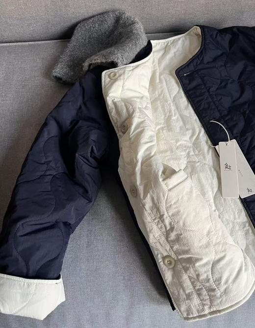 老米优品🎈3-5天！日杂风复古小棉服~《葫芦纹绗缝双面穿棉衣》 双面穿防风防水面料， 实现一衣两穿的自由！ WT251127C 商品图10