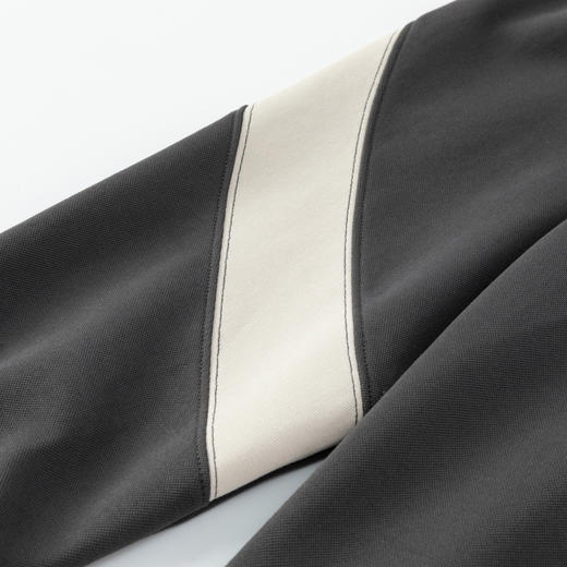 GXG男装25秋季拼接撞色运动舒适宽松百搭长袖上衣男式圆领卫衣K&C 商品图10