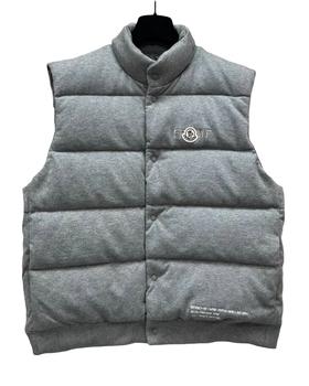 男款棉质刺绣羽绒马甲hu018