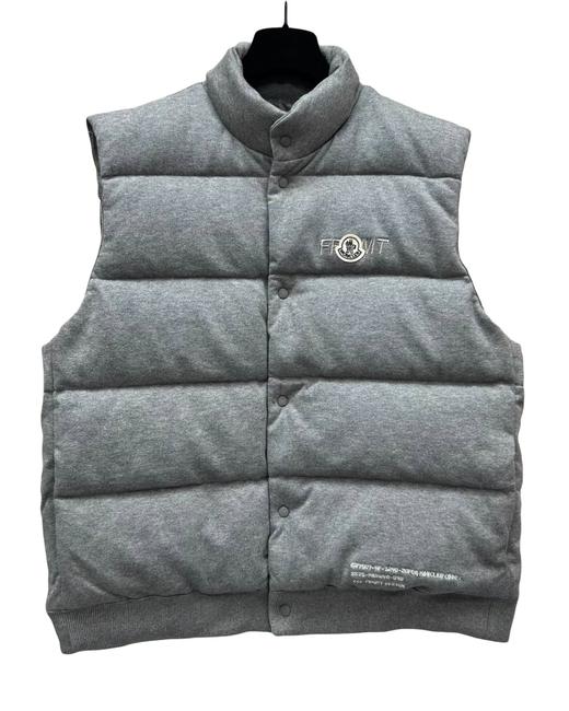 男款棉质刺绣羽绒马甲hu018 商品图0