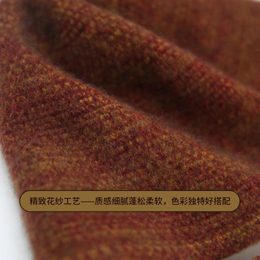 饮水鸟25年冬藏地牦牛绒羊毛针织辫子帽渔夫巴拉法克显脸小礼物 商品图3