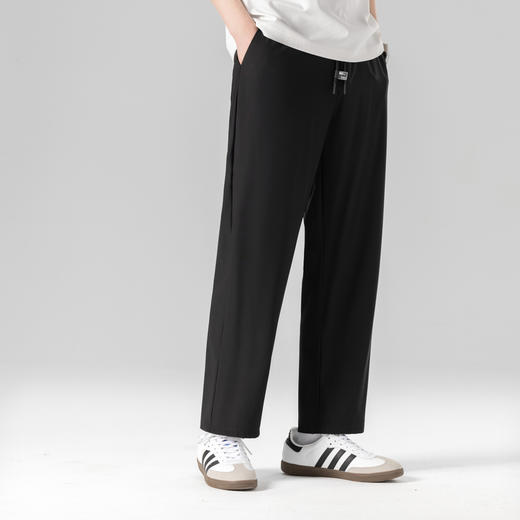 GXG男装【轻薄透气】夏季时尚百搭男款运动风休闲直筒长裤K&C 商品图4