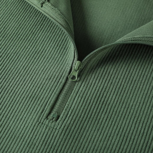 GXG男装秋季简约百搭套头上衣男式半高领拉链户外休闲运动卫衣K&C 商品图13