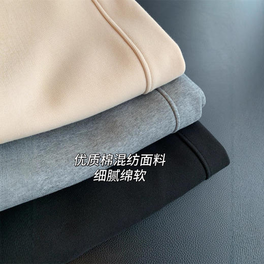 丁摩 一条过冬！750g加绒加厚！欧货米妮棉直筒显瘦香蕉镰刀裤女秋冬5ZF-12156 商品图3