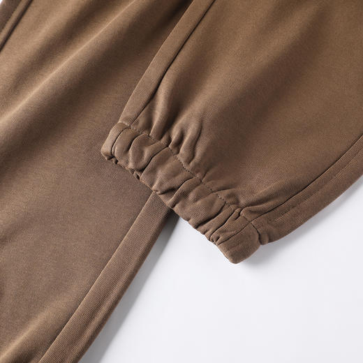 GXG男装25春季时尚拼接简约纯色松紧腰男式束脚休闲长裤K&C 商品图7