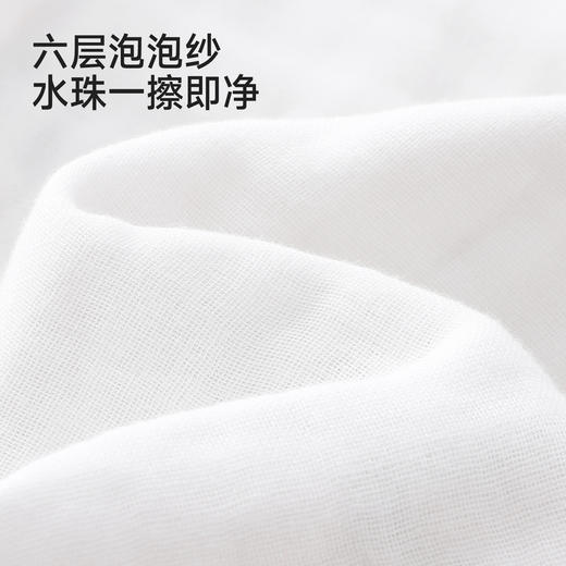 【商场同款】英氏婴儿纱布浴巾纯棉六层纱布吸水裹巾新生儿洗澡巾 商品图1