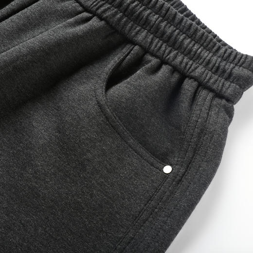 GXG男装25秋季时尚松紧腰系绳舒适亲肤弯刀裤宽松直筒男式休闲裤K&C 商品图11