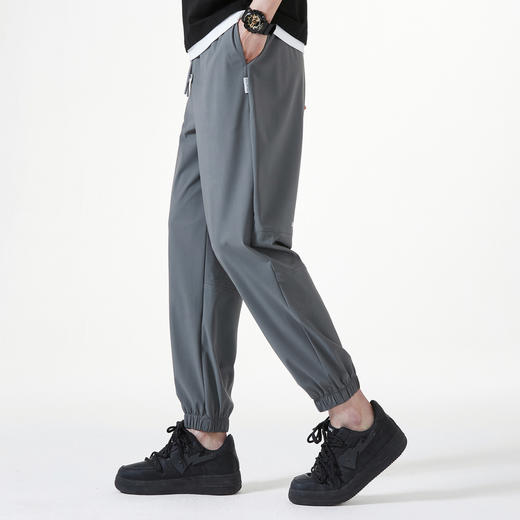 GXG男装【时尚抽绳】夏季简约男式运动风休闲长裤K&C 商品图13