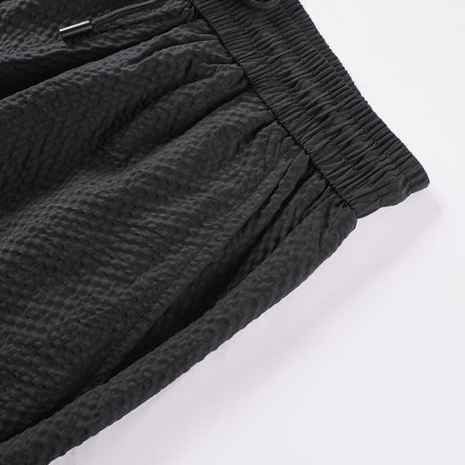 GXG男装25夏季时尚抽绳弹力松紧腰薄款透气运动休闲男式五分短裤K&C 商品图11