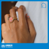 心艺手作：爱慕红“努苏姆”戒指 Puffy Gold Ring in Amour 商品缩略图0