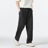 GXG男装25夏季简约百搭舒适弹力松紧腰抽绳男式直筒休闲长裤K&C 商品缩略图7