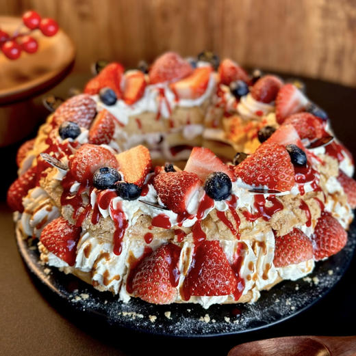 英式车轮泡芙切块（介意颜值请自提）焦糖奶油 商品图1