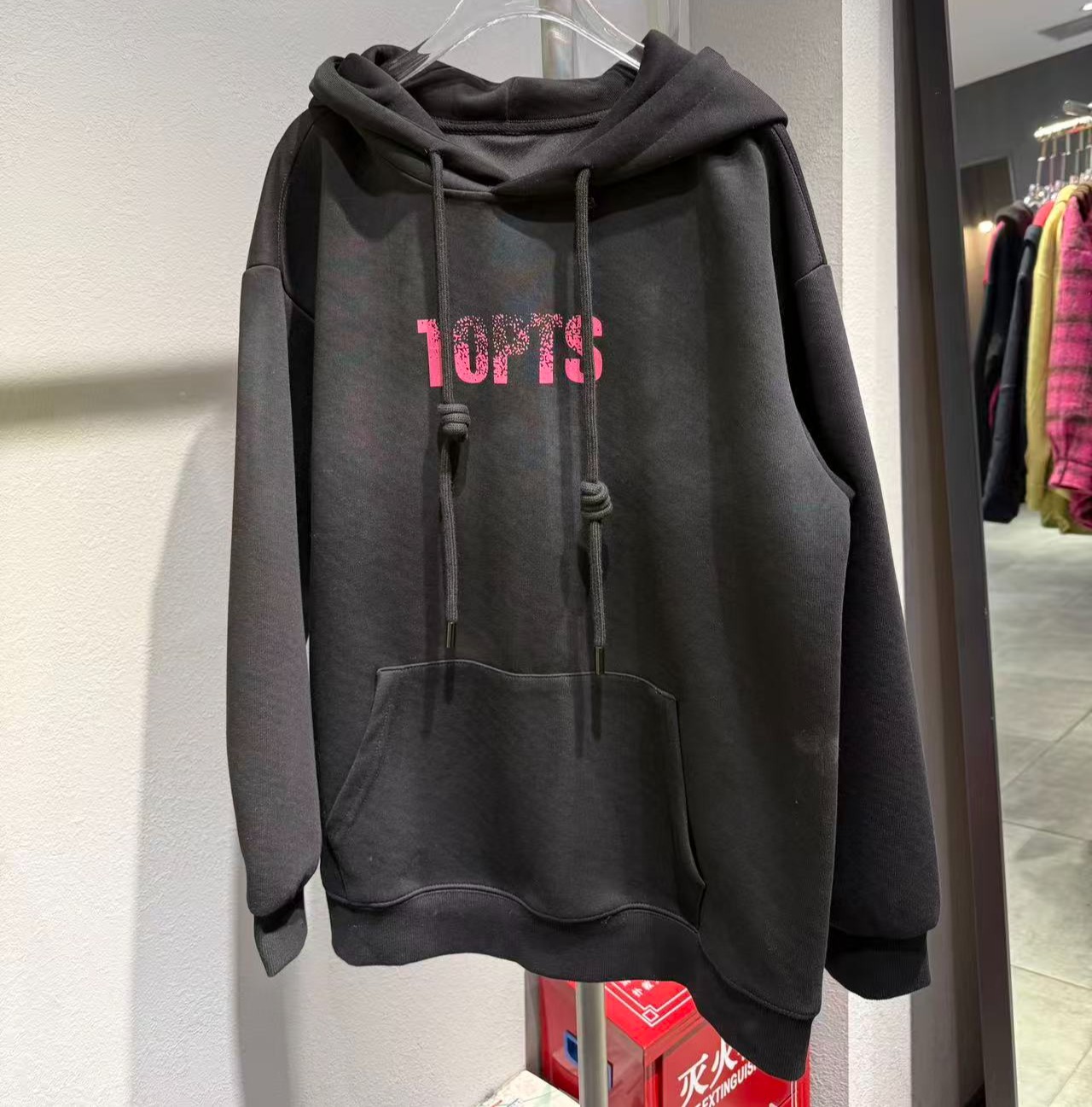 NC连帽抽绳渐变撞色字母卫衣50918冬季063084202227