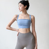 【限时秒】YOGACODE【火树银花系列】运动内衣女带胸垫高强度跑步防震聚拢运动文胸健身内衣DS145 商品缩略图4