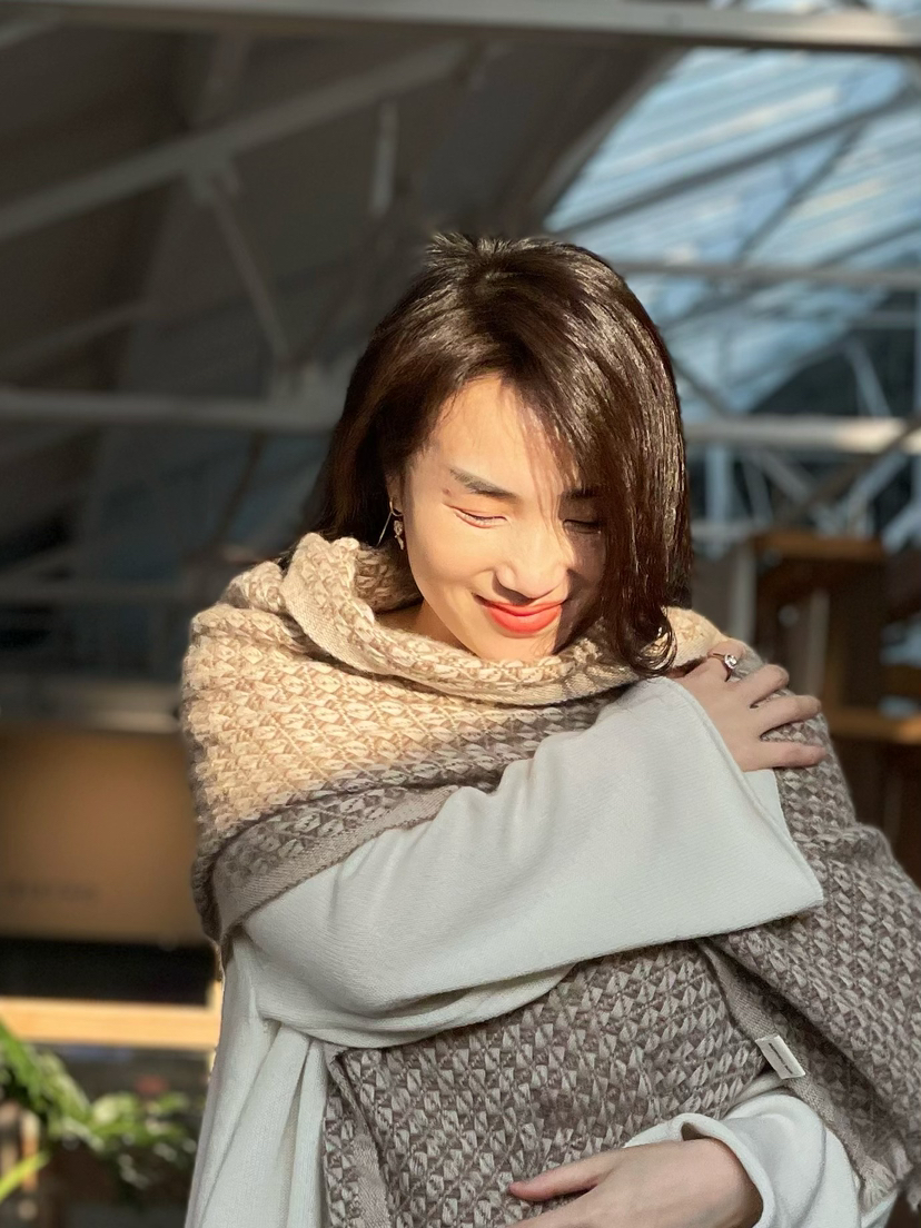 【100%纯山羊绒围巾】水波纹保暖围巾 男女冬季情侣围巾 内蒙古羊绒 给自己和亲人的礼物！