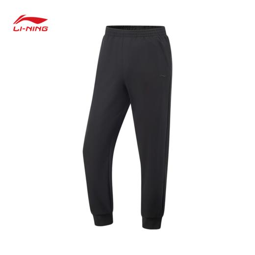 李宁女子束脚加绒保暖针织运动裤AKYV114 商品图3