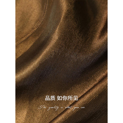 COCOBELLA奢感珠光轻奢人丝西装秋立体口袋松弛感西服外套SI3027-2 商品图3