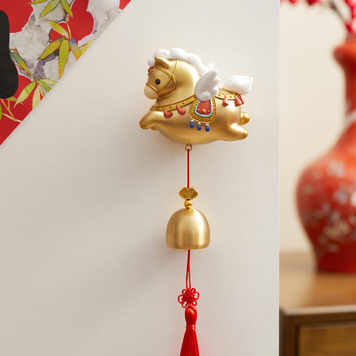 【故宫冰箱贴】跃马送福铃铛门铃冰箱贴文创马年吉祥物新年本命年礼物 商品图5