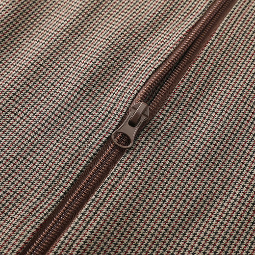 GXG男装25秋季经典千鸟格纹撞色复古休闲商务通勤男式翻领夹克K&C 商品图8