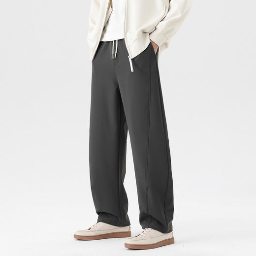 GXG男装25秋季时尚抽绳直筒运动裤时尚百搭户外运动男式休闲裤K&C 商品图6