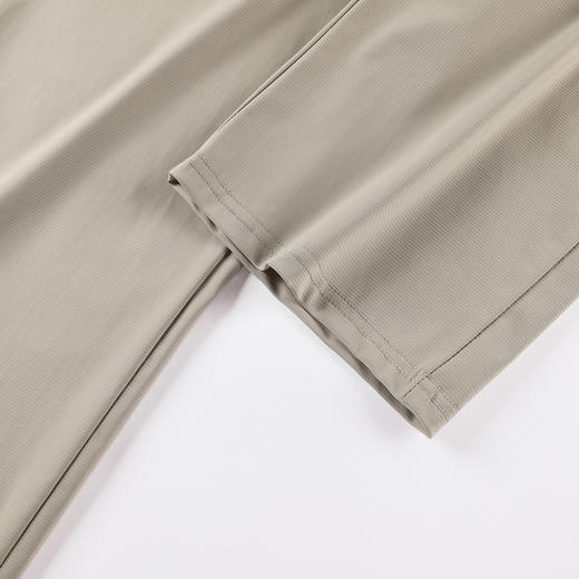 GXG男装25夏季时尚松紧腰系绳轻薄透气运动休闲男式直筒长裤K&C 商品图9