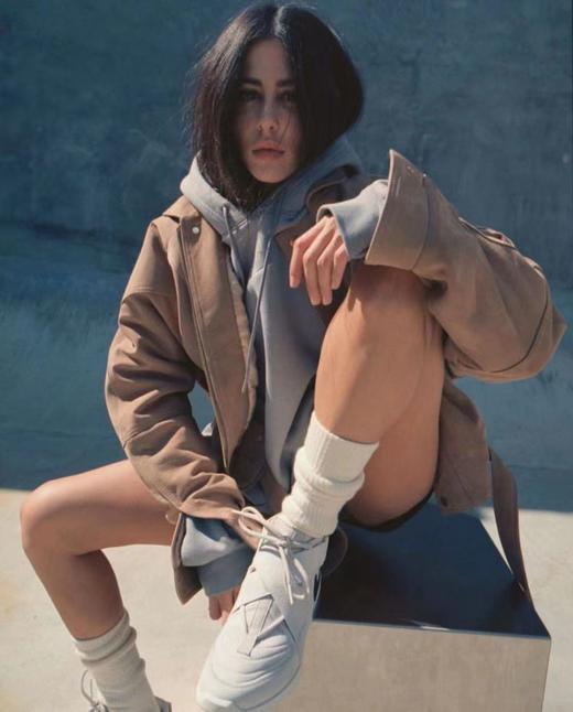 D121583秋冬新款联名刺绣落肩袖双帽卫衣男女同款 商品图10